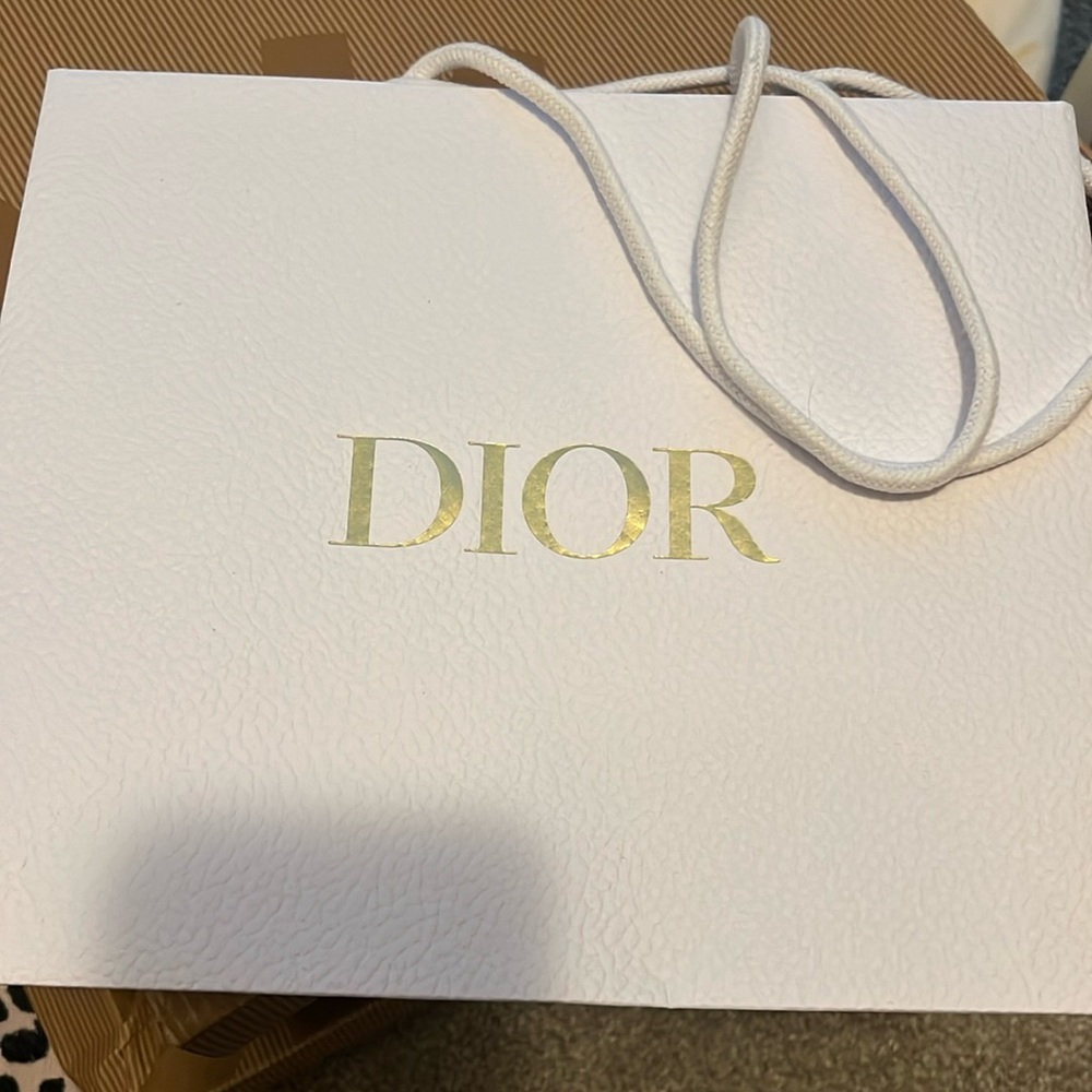 Dior shopping bag